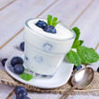 Joghurt mit Blaubeeren