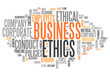 Word Cloud "Business Ethics"