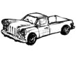 retro car