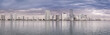 Miami skyline panorama  from Biscayne Bay