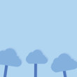Concept business clouds