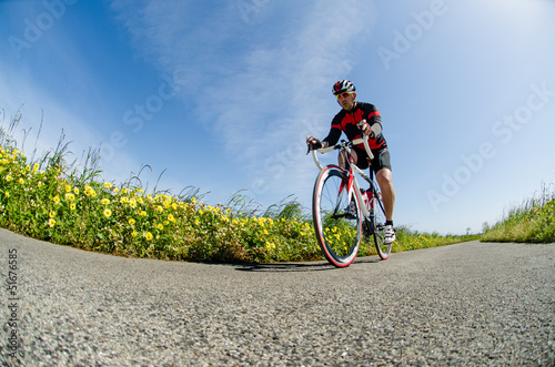 Photo: Cyclist Cyclist