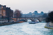 Seine river and Pont Neuf in Paris