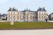 front view of Luxembourg Palace in Paris