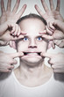 Man taken by Hands