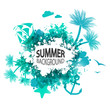 Summer vacation background