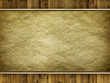 Ilustración: Template - canvas or handmade paper and planks Template - canvas or handmade paper and planks