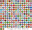 Flaggenset Icons, Flaggenicon, buttons