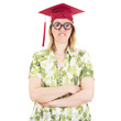 Photo: Female graduate Female graduate