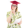 Photo: Female graduate Female graduate