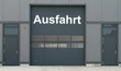 Ausfahrt