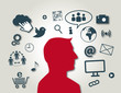 New Media, Social Media, Virales Marketing, rot