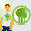 Eco t-shirt design