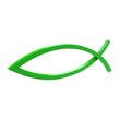 Fisch Jesus Grün