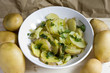 Potatos and parsely