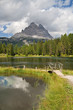 Antorno lake and Tre Cime di Lavaredo