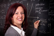 woman teacher at school