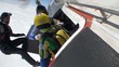 Skydiving video slow motion.
