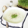 Schaumsuppe mit Kresse
