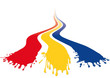 strisce di colori