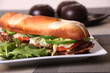 steak sub sandwich