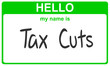 name tax cuts