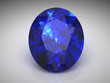 blue sapphire (high resolution 3D image)