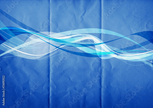 Photo: paper waves paper waves