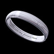 Silver ring with inscription