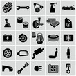 Car parts icons