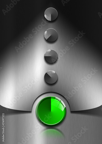 Illustration: Timer Metal Business Background Timer Metal Business Background