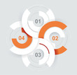Abstract 3D Paper Infographics
