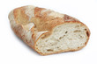 pane pugliese senza sale_ sfondo bianco