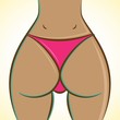 Sexy woman ass