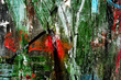 peeled wall background