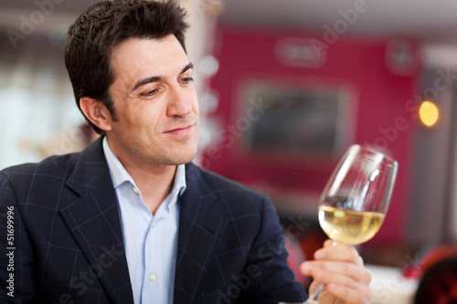 Photo: Young sommelier Young sommelier