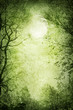 Vintage landscape in Gothic style
