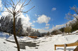 Photo: Winter Landschaft Fisheye Winter Landschaft Fisheye