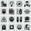 Electricity icons