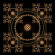 Abstract fractal background
