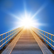 Road on the sky