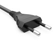 Black power plug