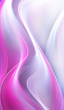 Abstract gentle pink waves