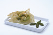 Photo: crema di asparagi e gamberi crema di asparagi e gamberi