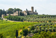 Landscape near San Gimignano (Tuscany)