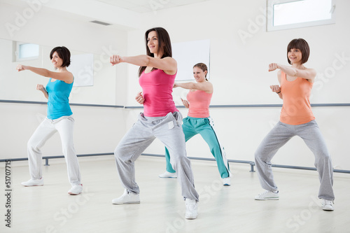 Photo: Women in a Fitness Training Women in a Fitness Training