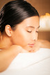 Woman at a Massage Parlor
