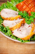 Photo: Deli meats closeup Deli meats closeup