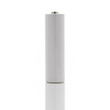 white AA batterie. isolated over white background