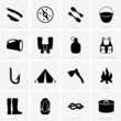 Illustration: Set of travel objects Set of travel objects